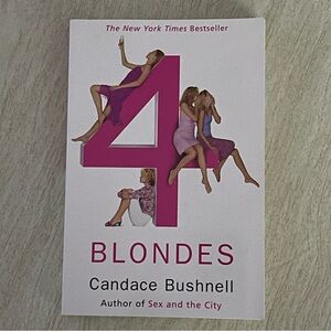 4 Blondes by Candace Bushnell Paperback